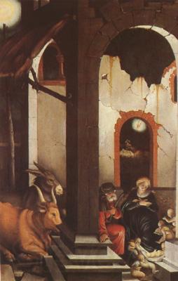 Hans Baldung Grien The Nativity (mk08) Germany oil painting art
